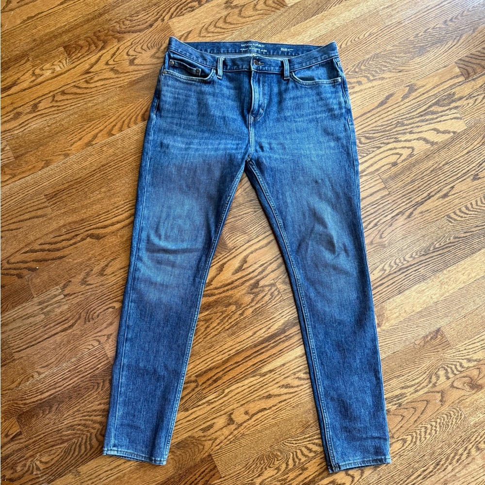 Banana Republic Indigo Blue Stretch Jeans